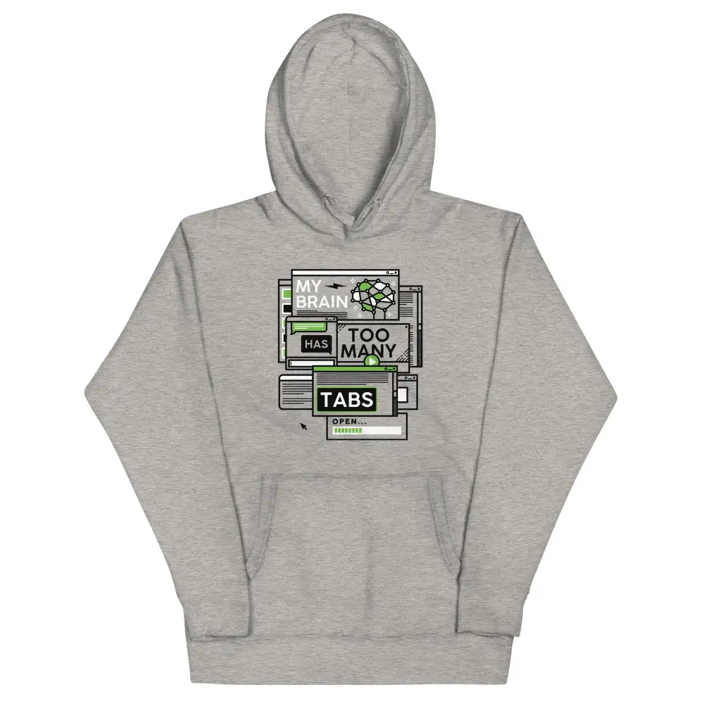 My Brain Has Too Many Tabs Open Hoodie