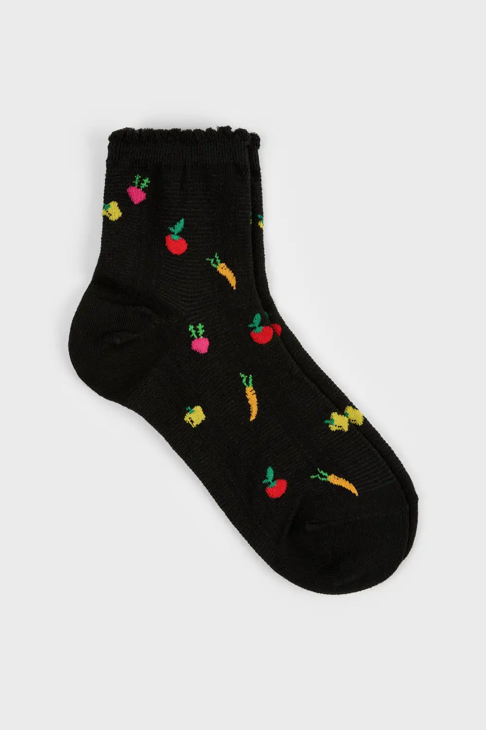 Classic Five A Day Fruits And Veggies Socks