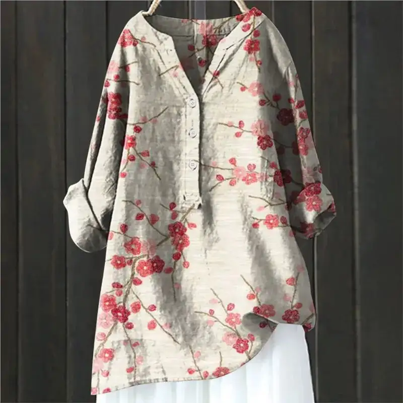 Soft Structure Floral Blouse