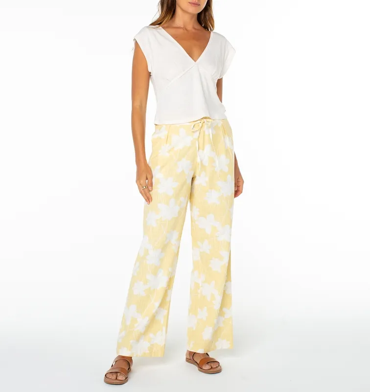 Relaxed Casual Wide Leg Pants