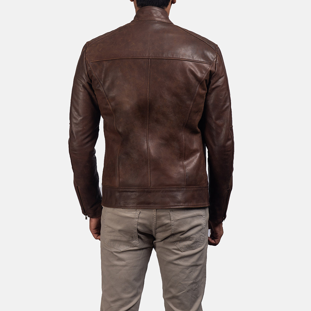 Men's Biker Leather Jacket