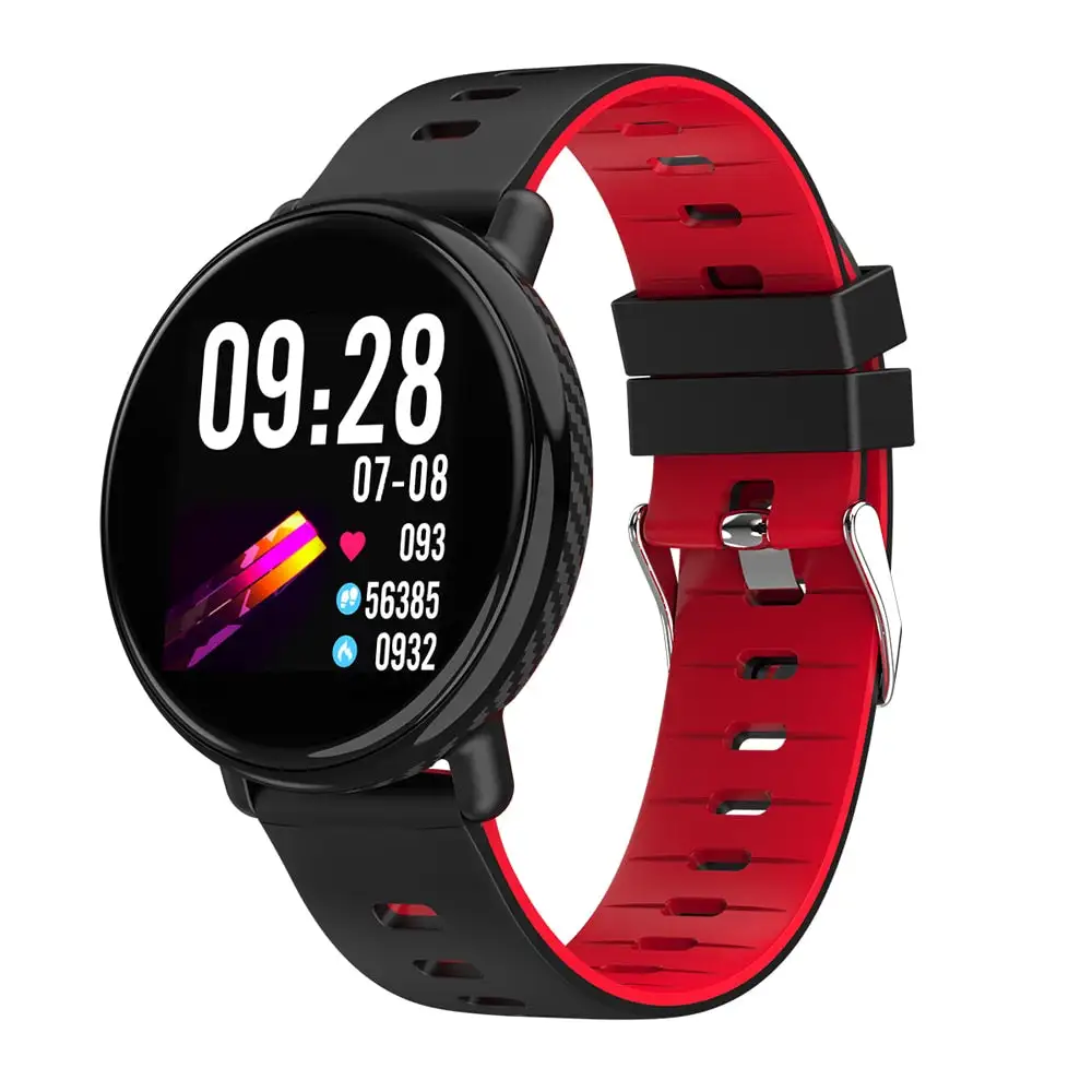 IPS Color Screen Fitness tracker Heart rate monitor Sports smartwatch