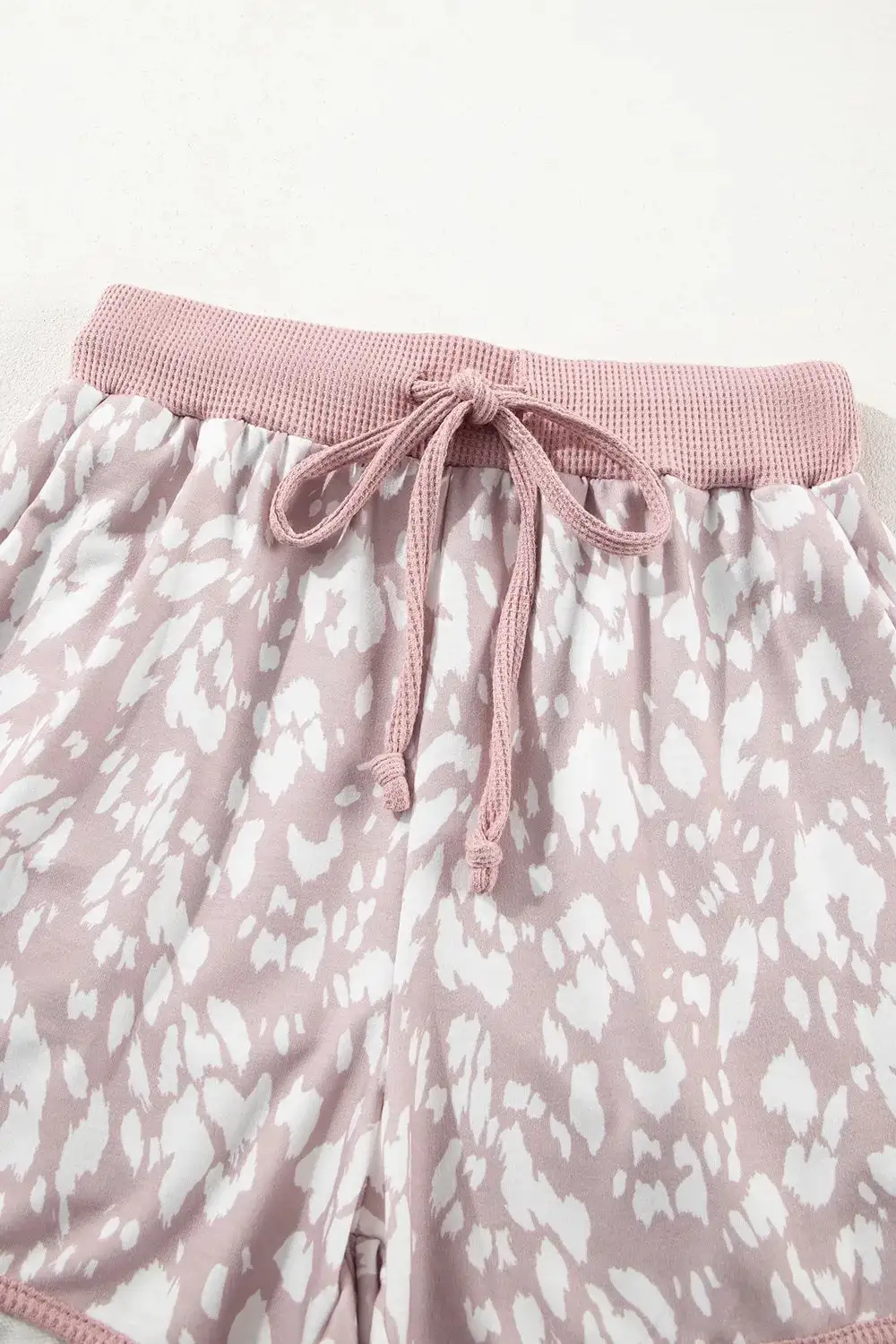 Lounge Drawstring Waist Shorts