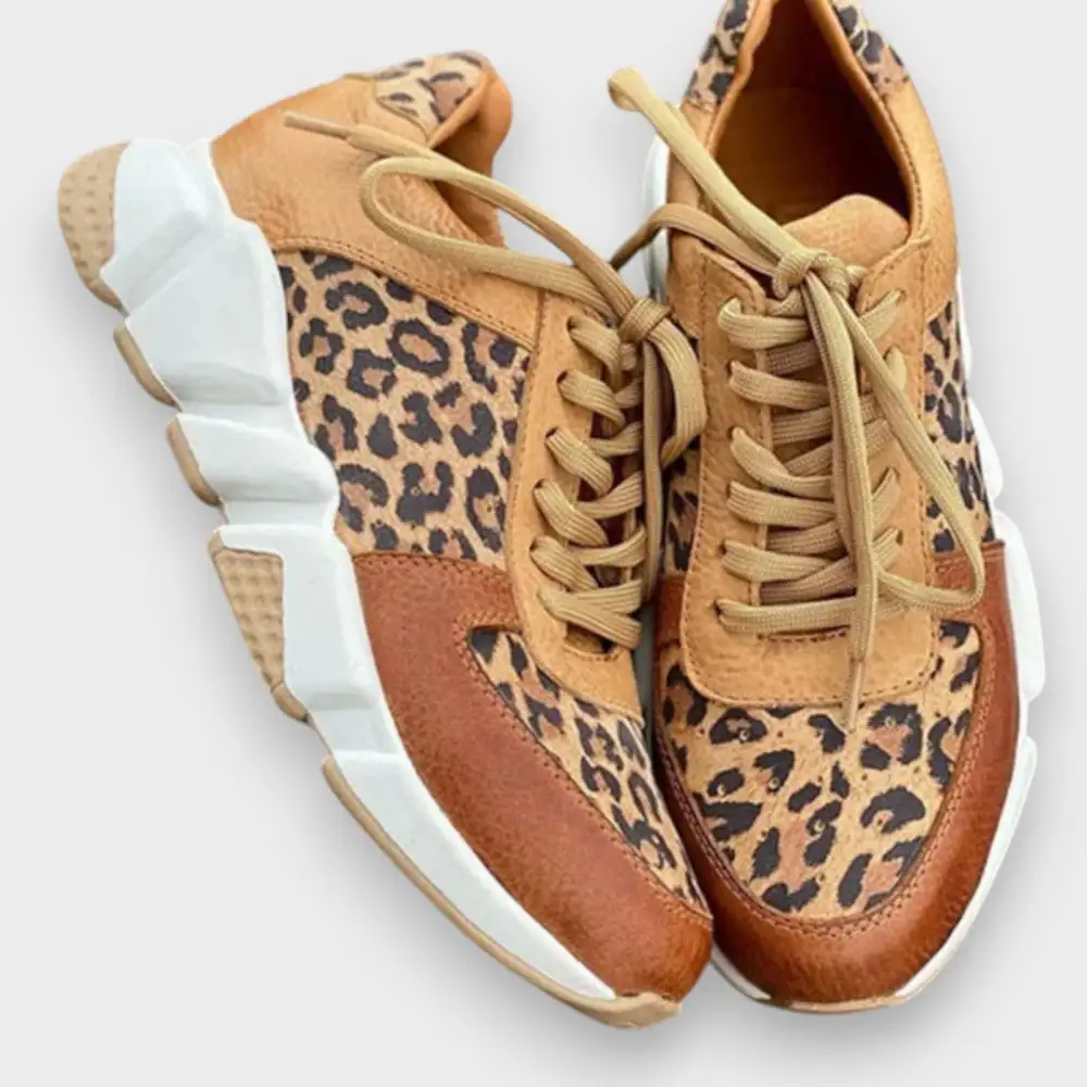 Leopard Print Everyday Casual Sneakers