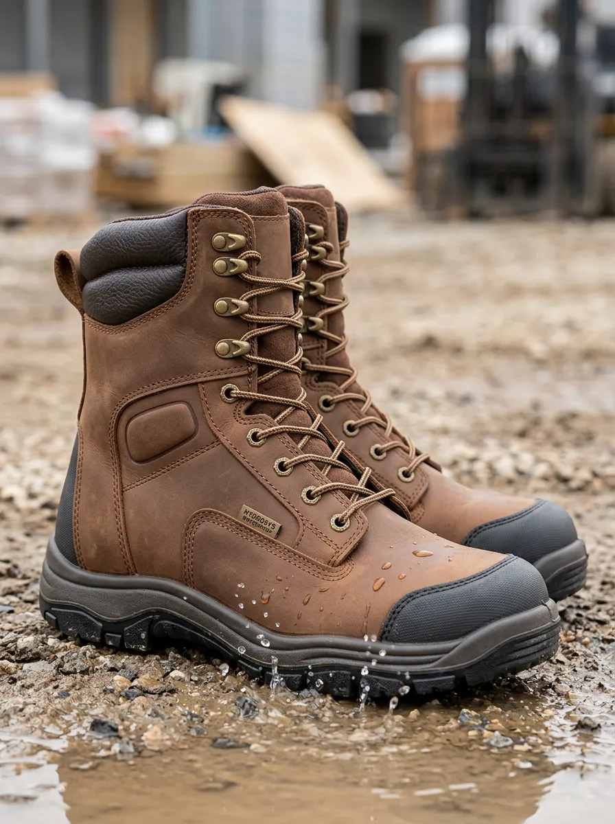 Trail Tactical Men's Waterproof Work Boots