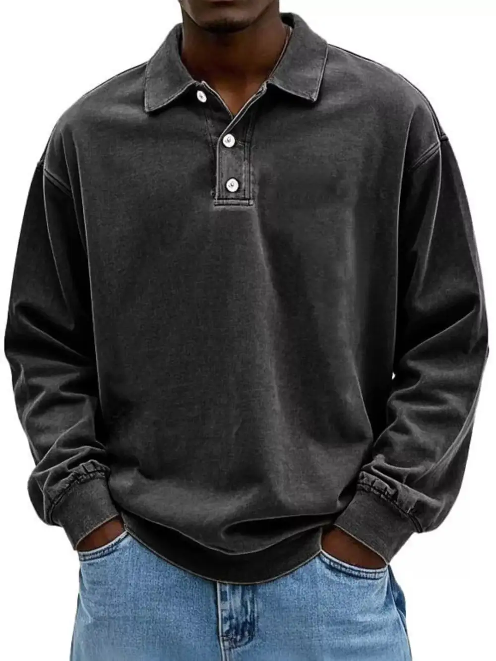 Vintage Wash Long Sleeve Shirt