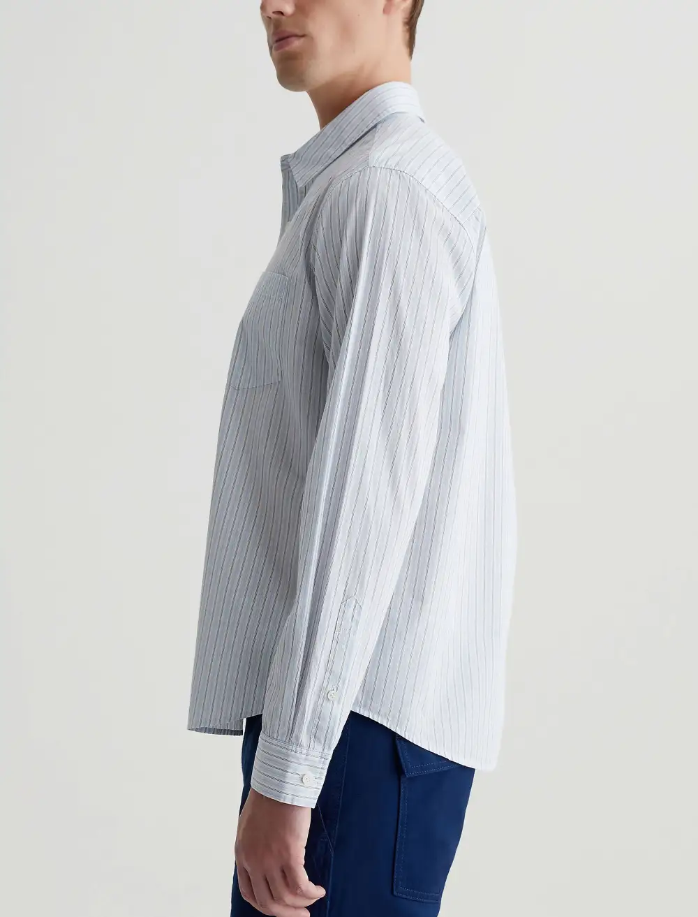 Men's Patch Pocket Button-Up Shirt