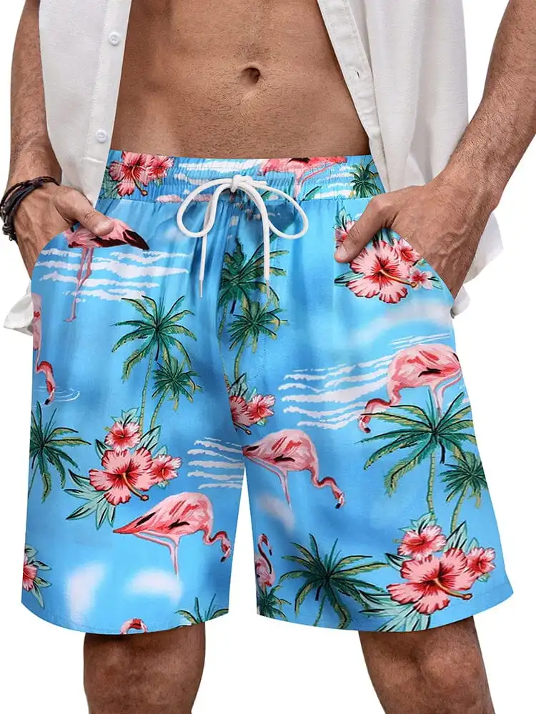 Hawaiian Quick Dry Flower Shorts