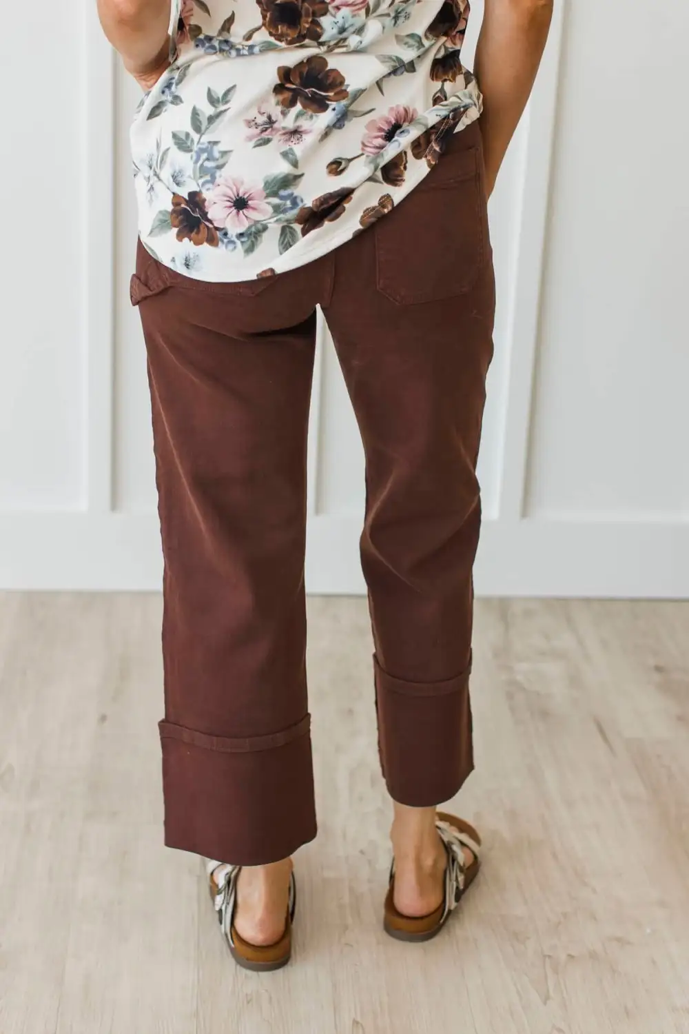 High-Rise Wide Straight Leg Clean Finish Jeans