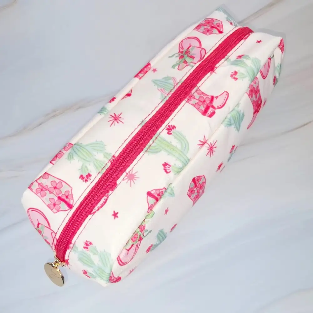 Western Whimsy Everyday Cosmetic Case