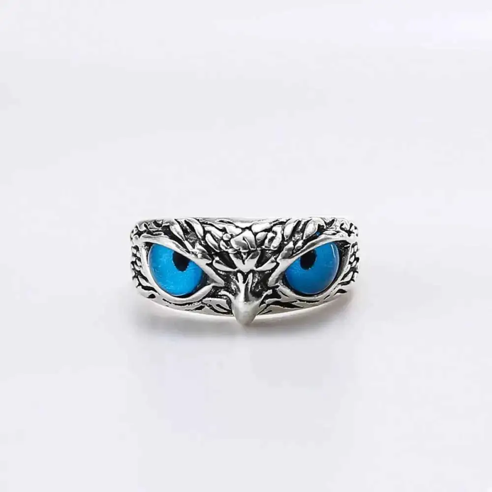 Alloy Owl Detail Ring