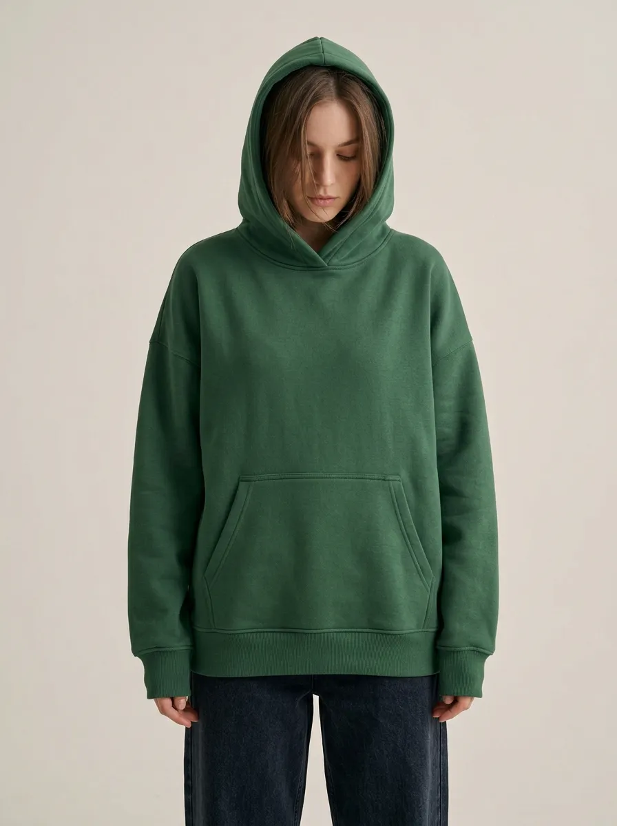 Women's Simple Pullover Hoodie
