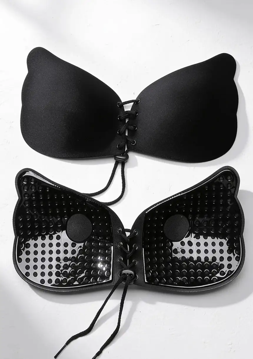 Adjustable Strapless Adhesive Bra