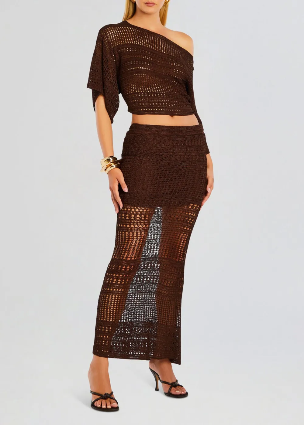 Casual Style Crochet Shirt