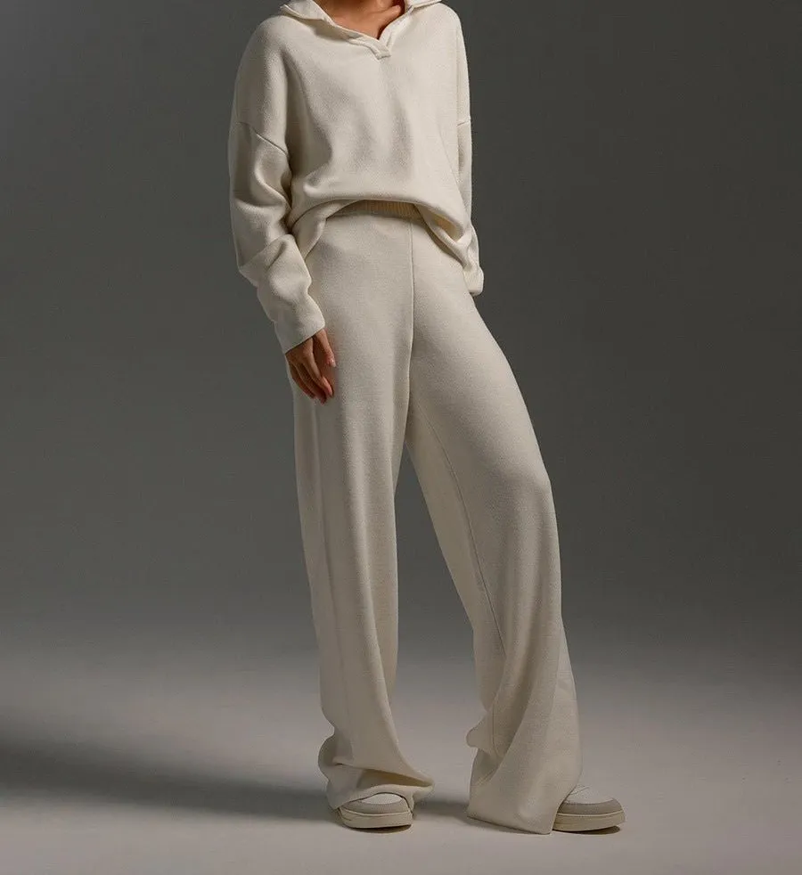 Long-Sleeve Shirt & Trousers Set