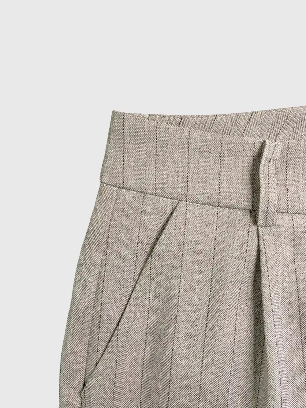 Refined Sleeveless Top and Wide Leg Pants Set