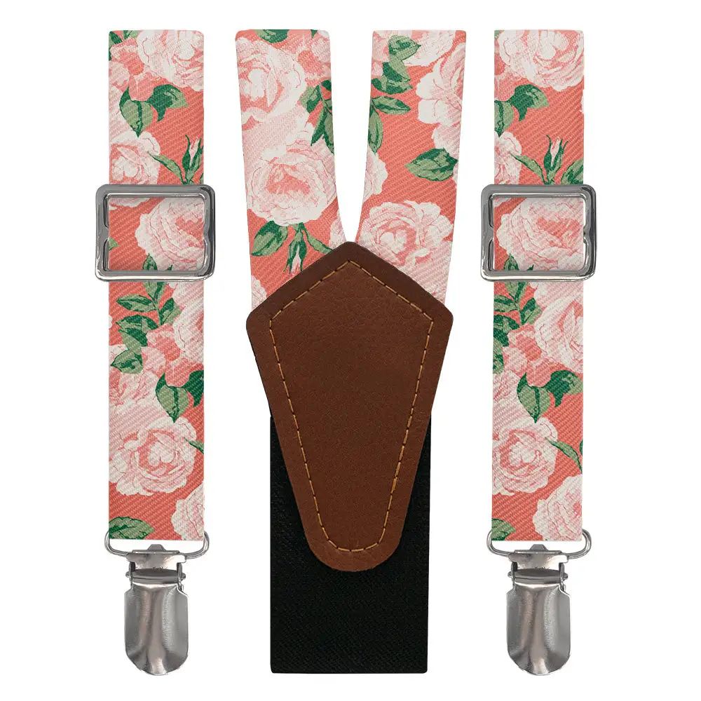 Paeonia Theme Suspenders