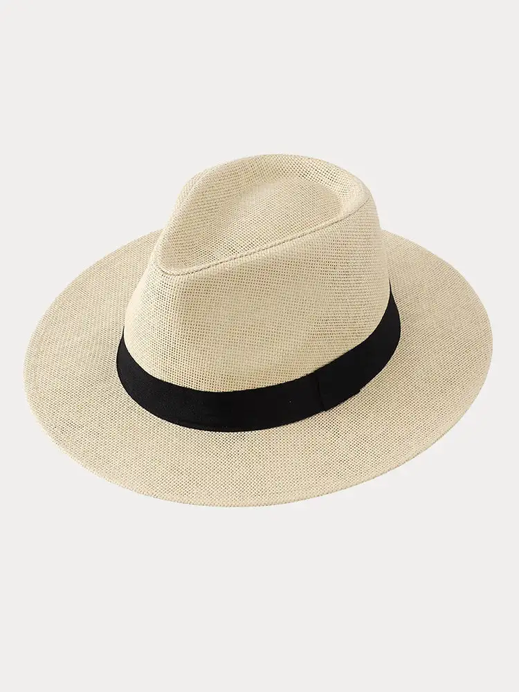 Classic Banded Panama Hat