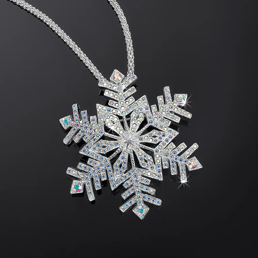 Crystal Heart Pendant Necklace