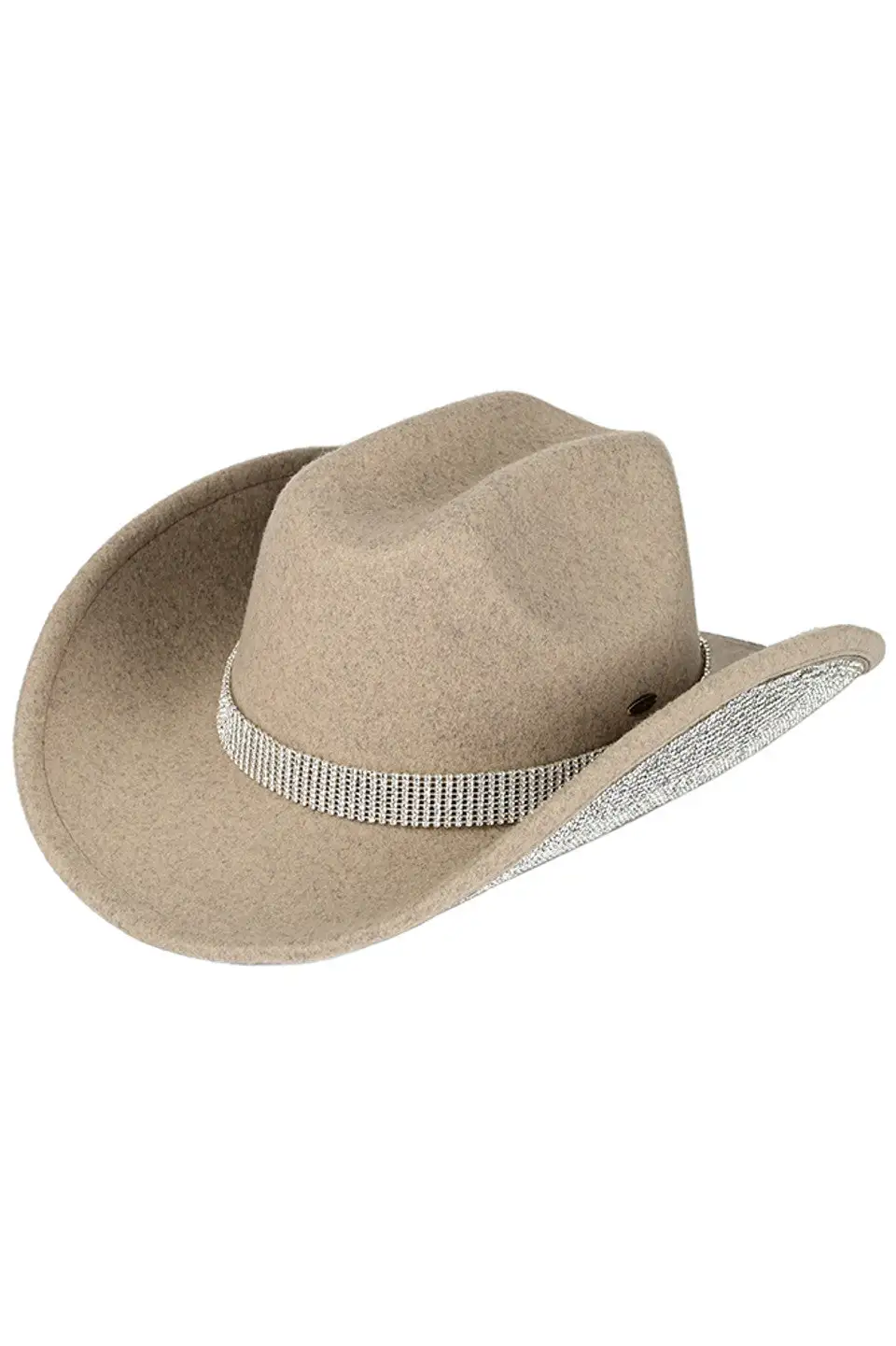 Everyday Rhinestone Trim Cowboy Hat