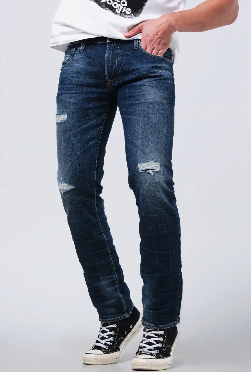 Men's Versatile Skinny Fit Denim Pants