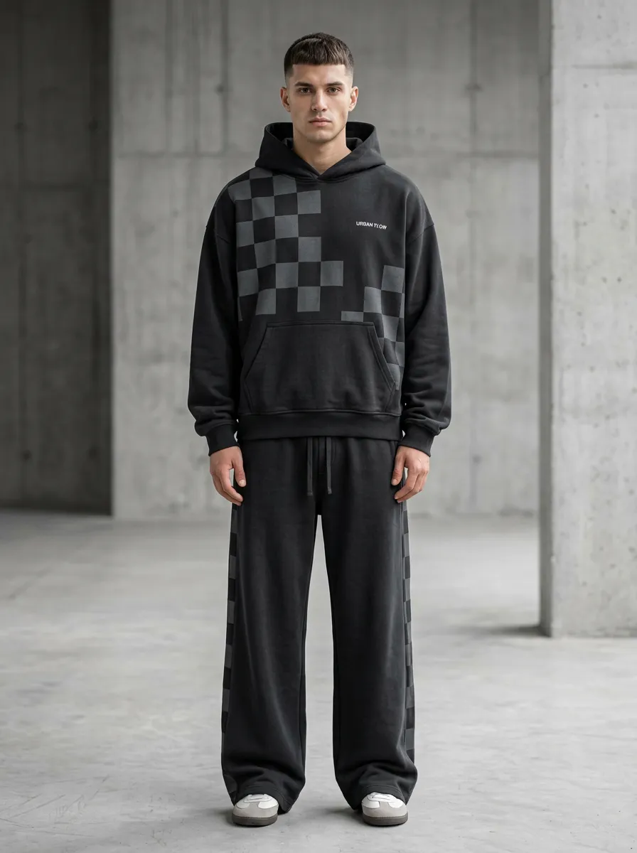 Casual Tracksuit Men's Two-Piece Tracksuit