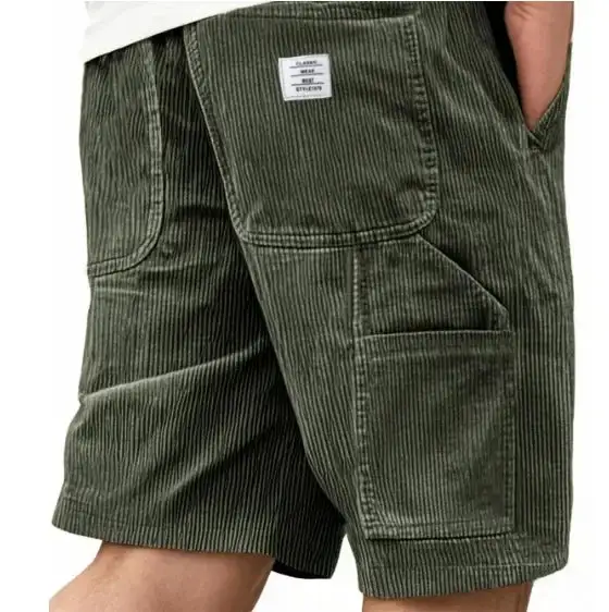 Men's Everyday Roomy Fit Utility Cargo Shorts for Daily Wear