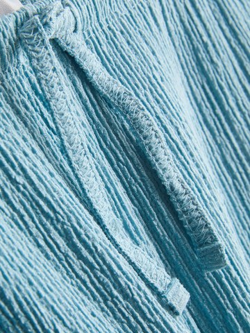 7-15yrs | Crinkle Textured Lettuce Trim Trousers detail 3