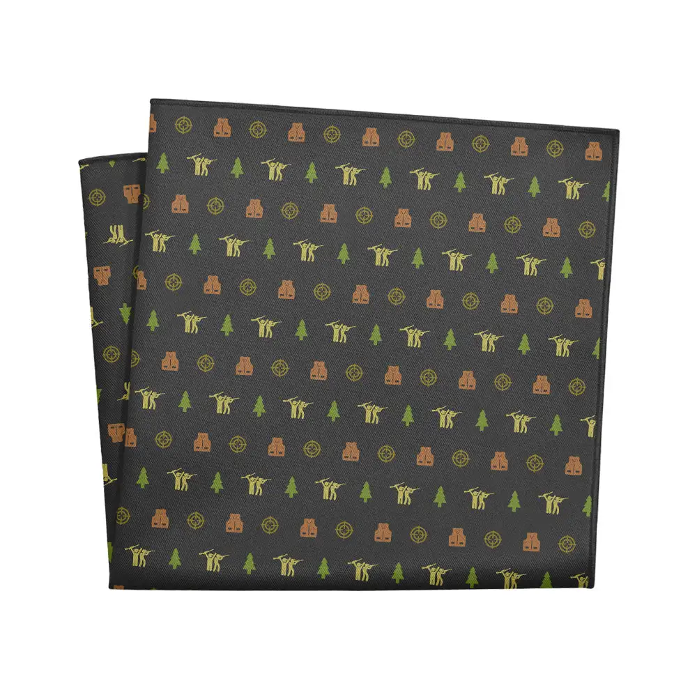 Graceful Distinctive Novelty Hobby Motif Pocket Square