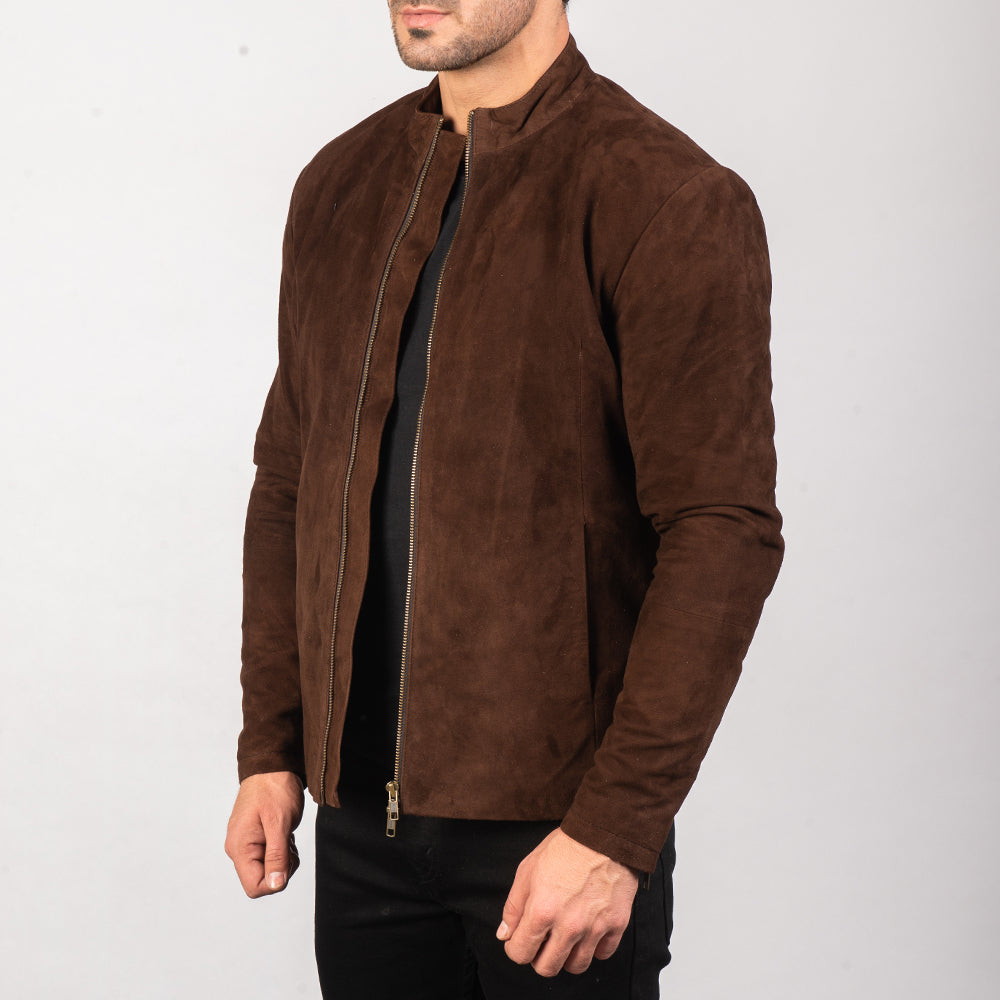 Men's Biker Suede Jacket