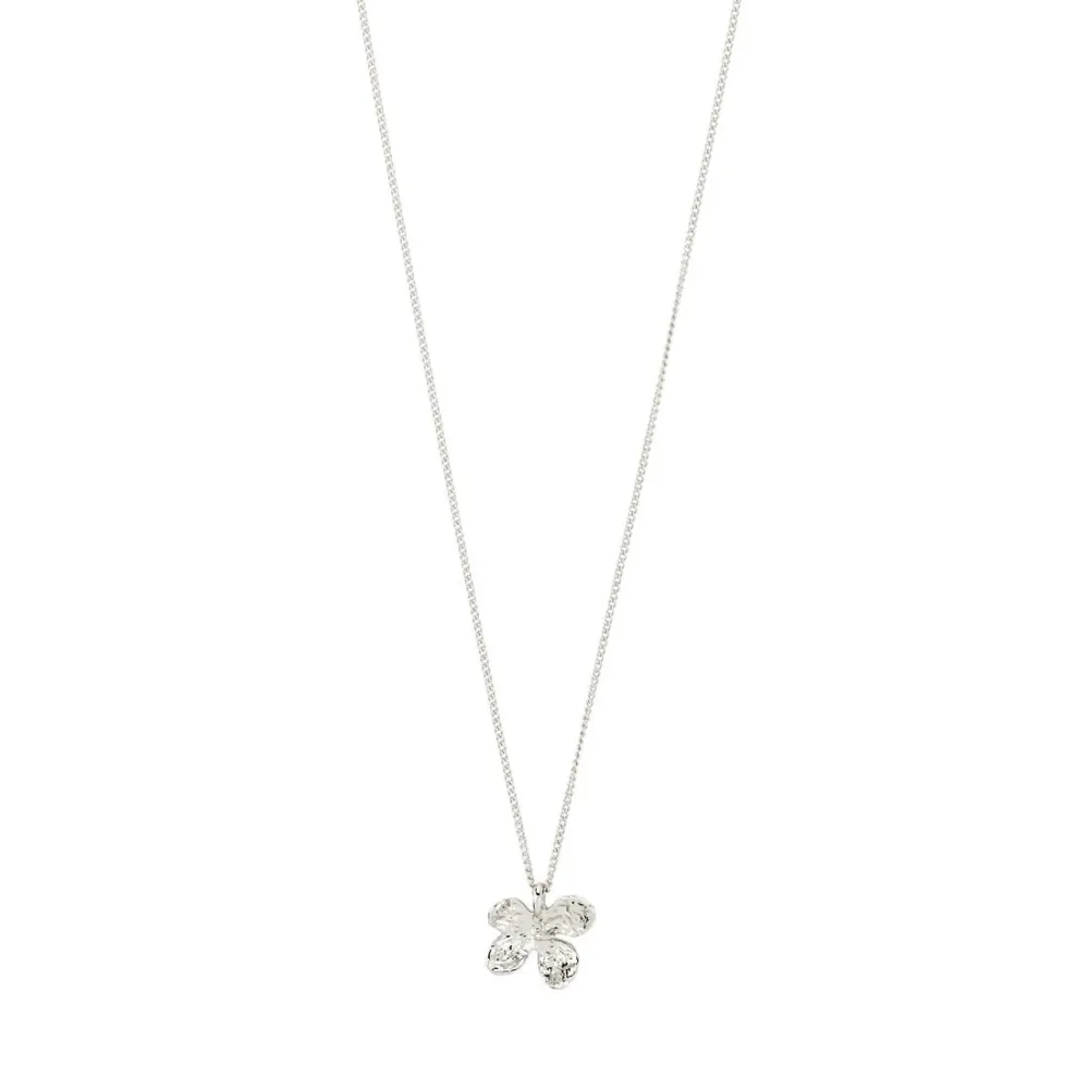 Textured Pendant Necklace