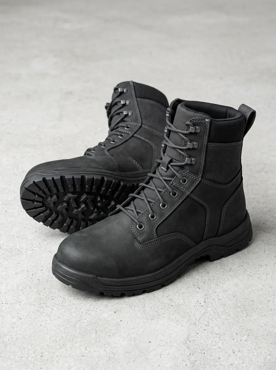 Men's Utility Tactical Matte Work Boots