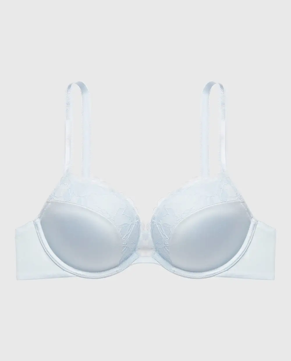 Push Up Plunge Bra With Afterglow Lace Details