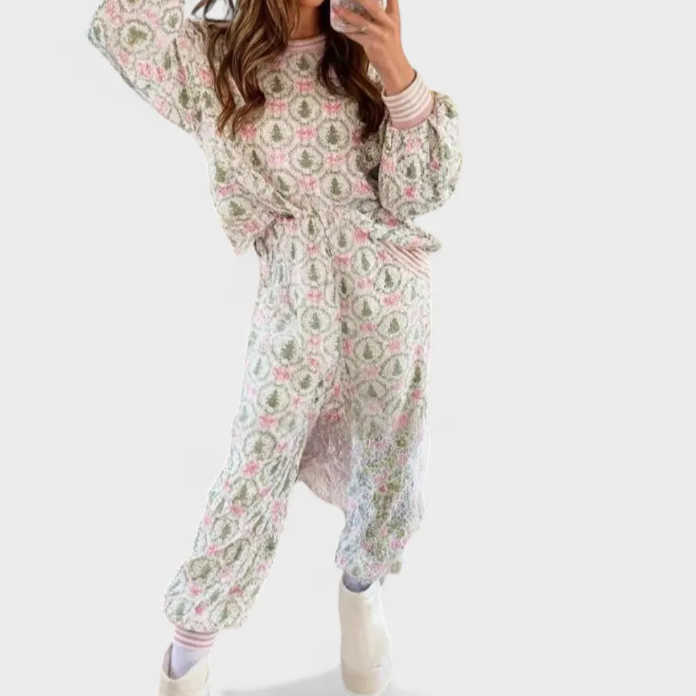 Knit Lounge Pajama Set