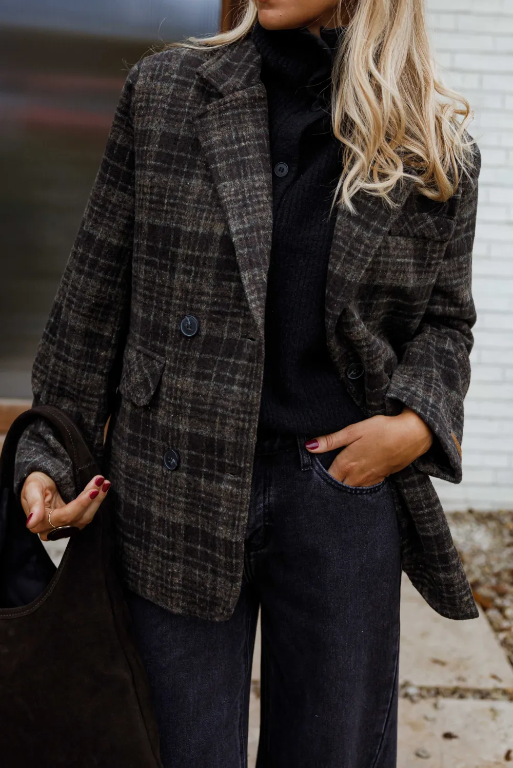 Classic Plaid Everyday Coat