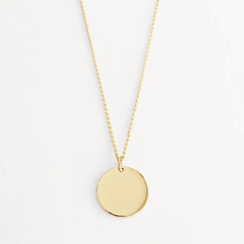 Medallion Pendant Necklace