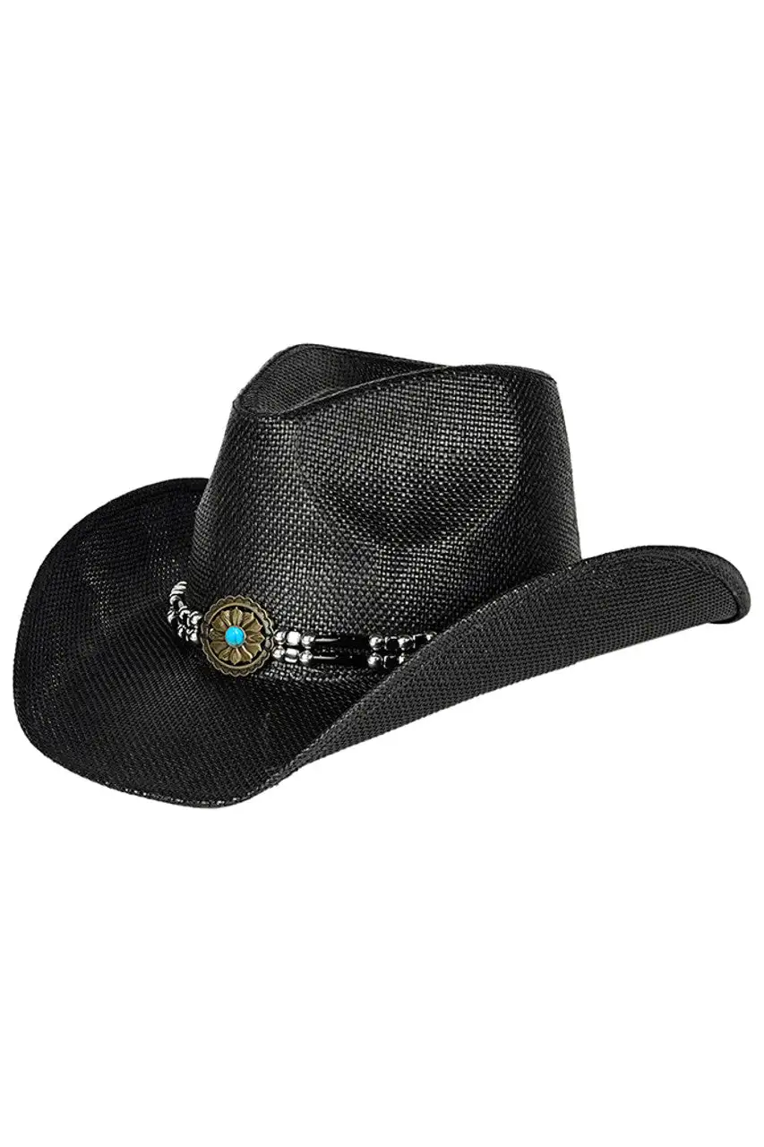 Mixed Ethnic Cowboy Hat