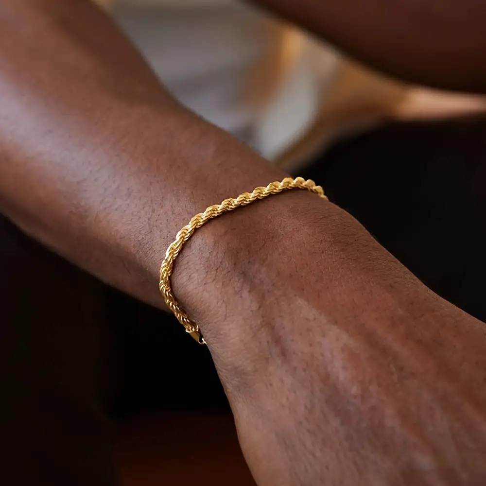 Rope Chain Chain Men's Bracelet