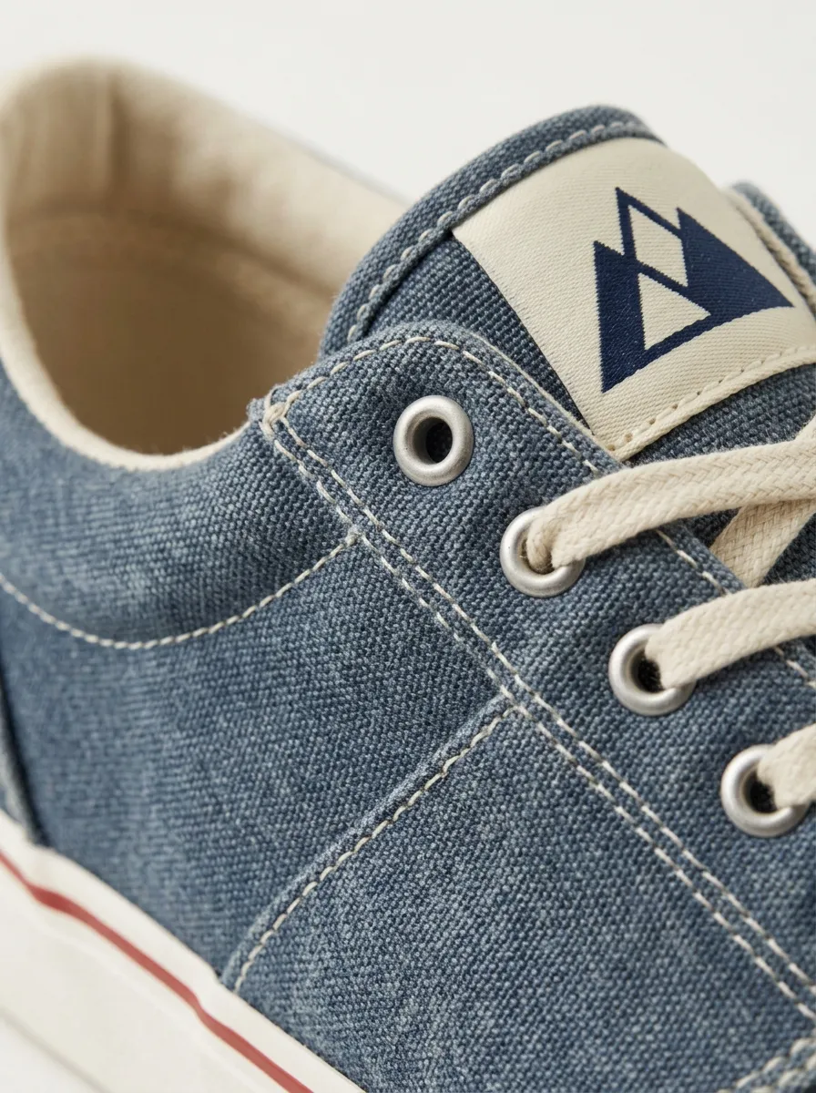 Relaxed Graphic Modern Look Men's Canvas Shoes
