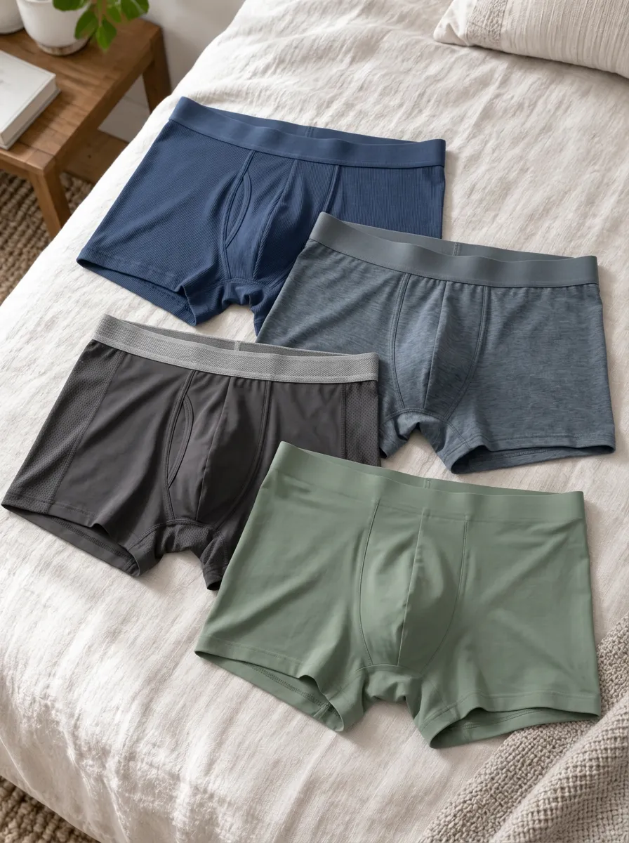 Men's Classic Rotation Multipack Breathable Boxer Briefs Set