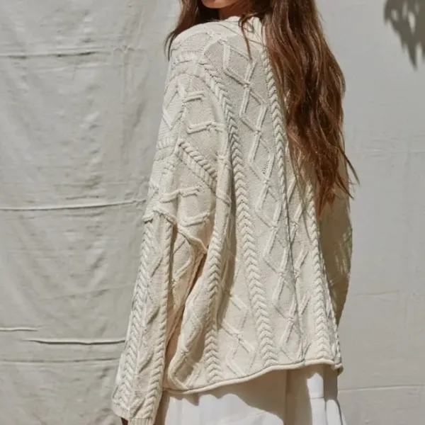 Casual Knit Cardigan
