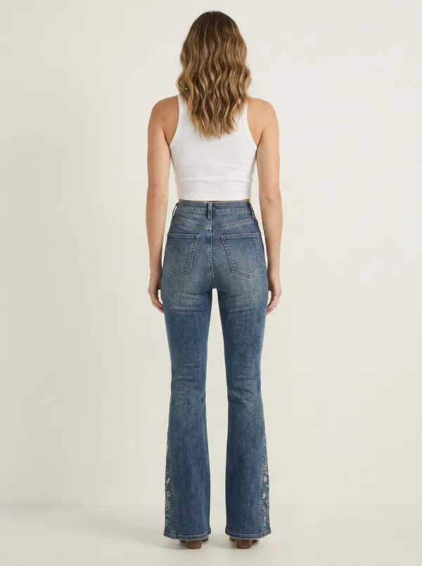 Women's High Waist Casual Denim Jeans