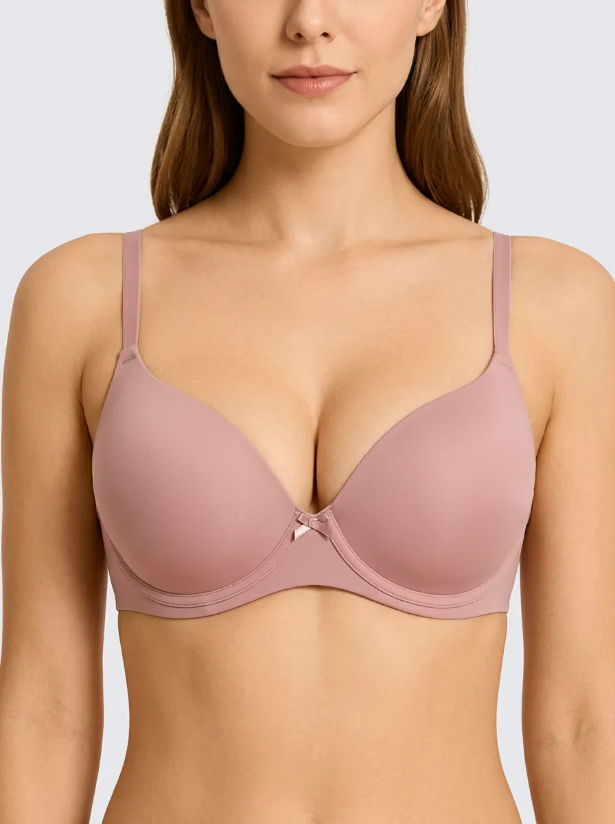 Women's Modern Padded Bow-Detail Bra