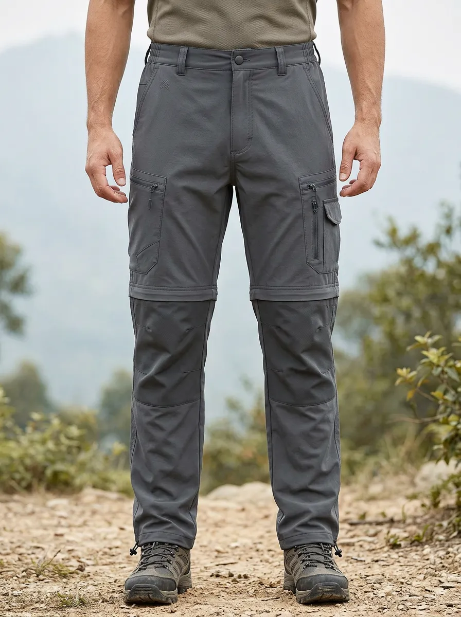 Men's Alpine Tactical Waterproof Zip-Off Tactical Cargo Pants