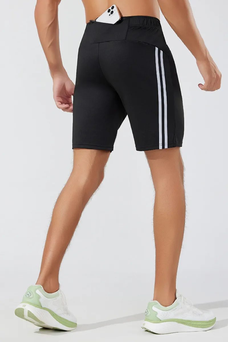 Performance Focus Quick Dry Breathable Drawstring Athletic Shorts