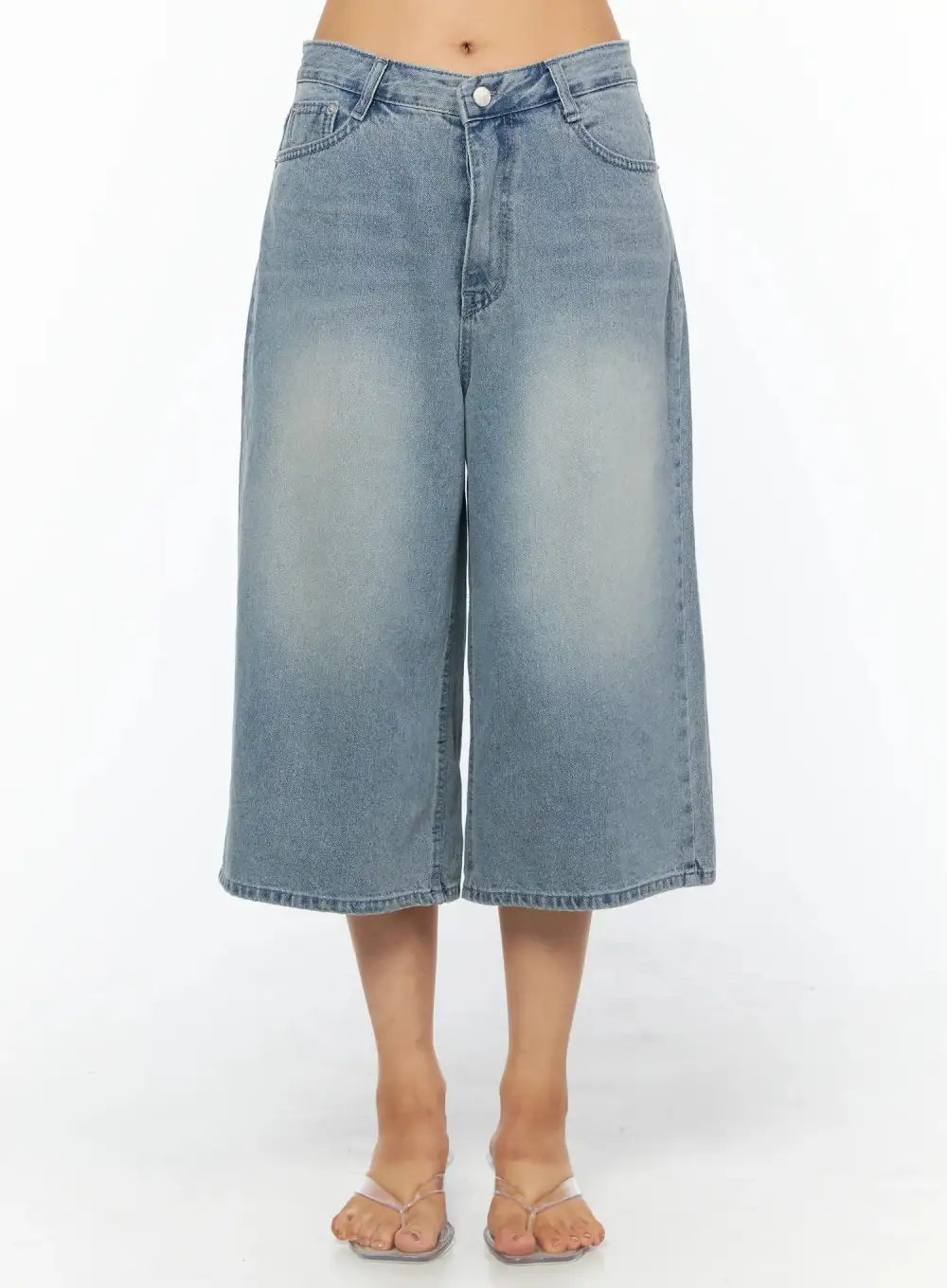 Bermuda Denim Shorts