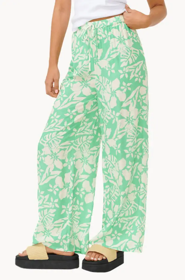 High Waist Flowing Pants