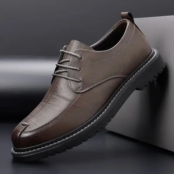 Leather Derby Business Shoes