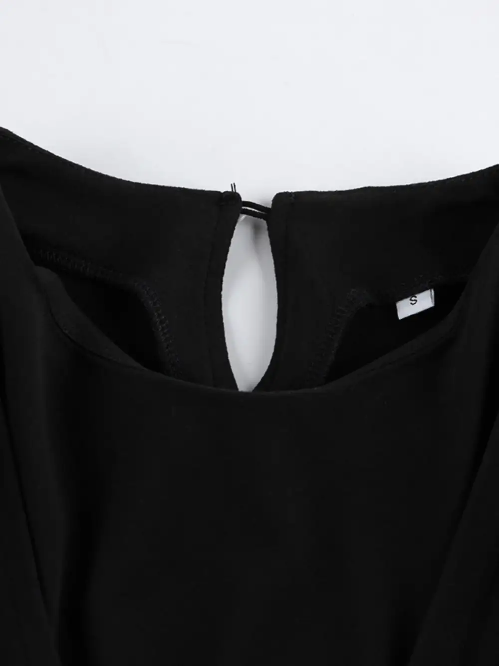 Ruched Long Sleeve Mini Dress