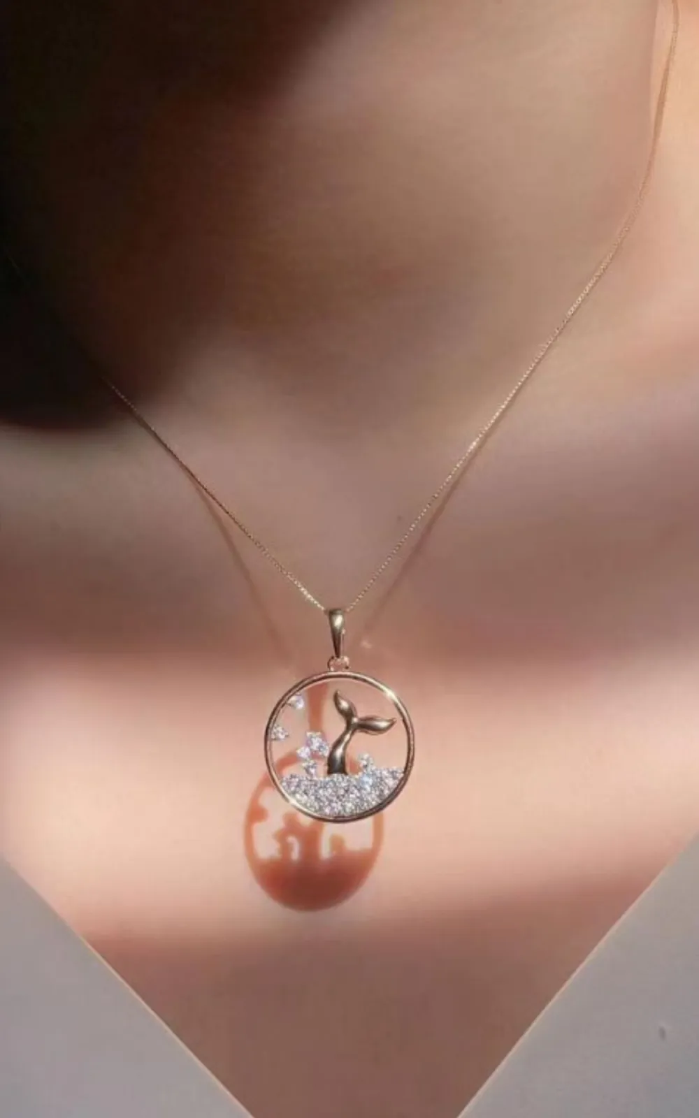 Whale Tail Everyday Necklace